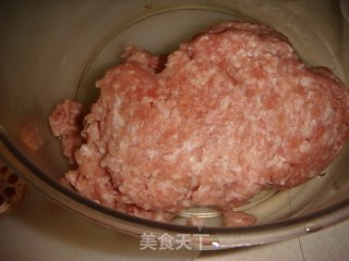 猪肉莲藕饼的做法步骤：2
