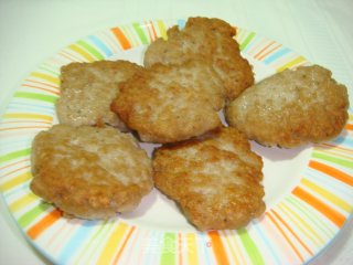 猪肉莲藕饼的做法步骤：9