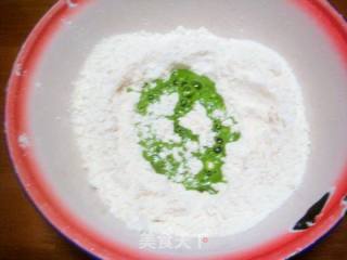 菠菜芝麻小饼的做法步骤：2