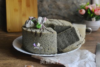 豆浆黑芝麻戚风-Me豆浆实验室的做法
