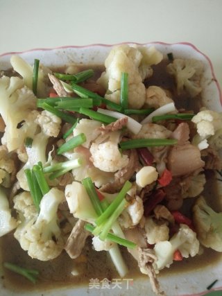 烧菜花的做法