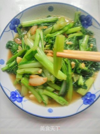 油渣青菜苔的做法