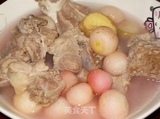扬花萝卜猪骨汤的做法步骤：4