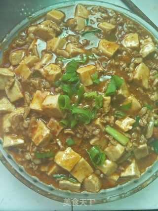 肉末豆腐的做法