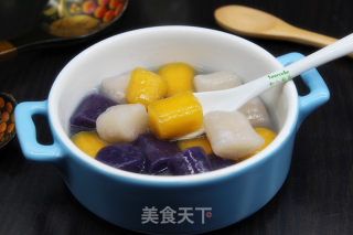 彩色芋圆的做法