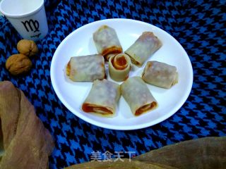 山楂果酱卷饼的做法