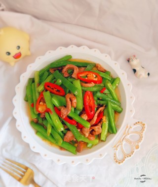 豆角炒肉丝的做法
