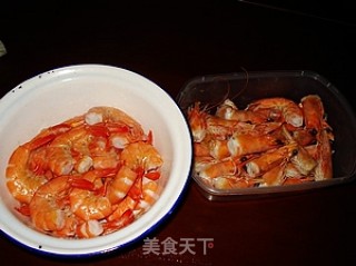 粉丝蒸虾的做法步骤：1