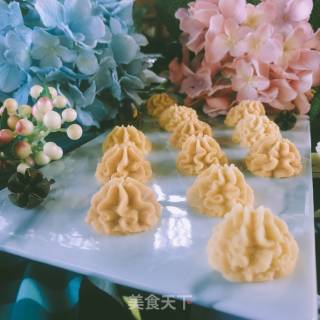 网红珍妮云顶小花曲奇掉渣渣的做法