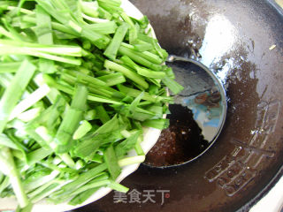 韭菜炒鸡蛋的做法步骤：5