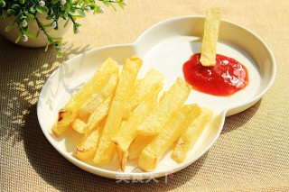 炸薯条的做法