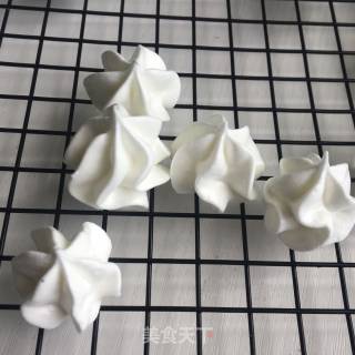奶油花占的做法