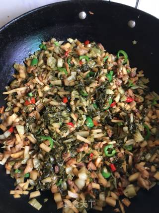 酸菜小笋肉末的做法