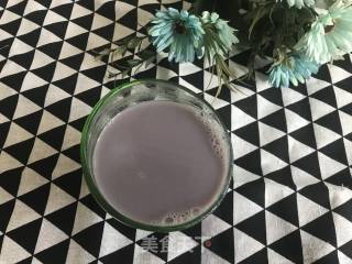 紫薯豆浆的做法