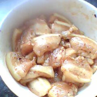 红豆米粉肉的做法步骤：3
