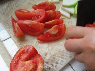 葫芦番茄汤的做法步骤：4