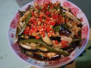青椒拌茄子的做法