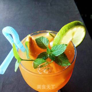柳橙汁的做法