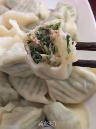 荠菜饺子的做法