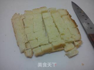 面包布丁的做法步骤：2