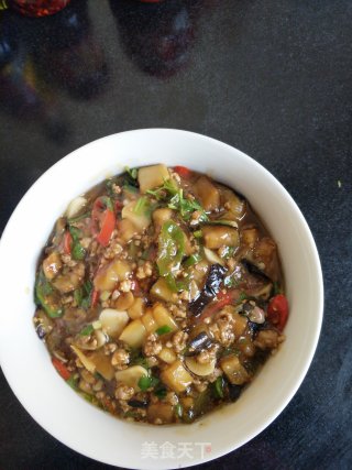 茄子肉末的做法