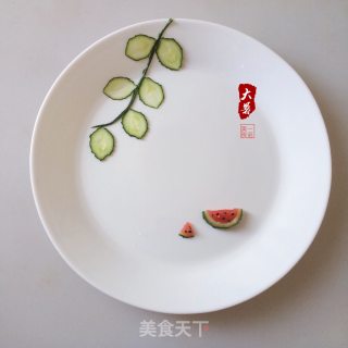 二十四节气餐盘画大暑