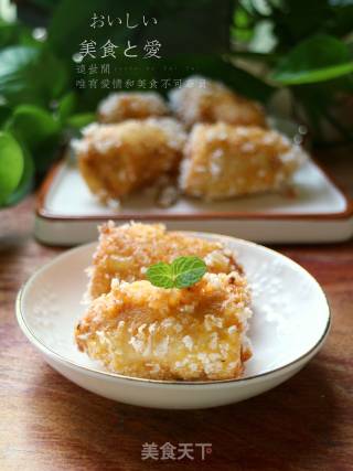 油炸香蕉的做法