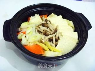 【冬季养生菜】简单清补菜---砂锅素什锦的做法步骤：7