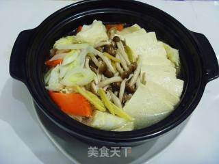 【冬季养生菜】简单清补菜---砂锅素什锦的做法步骤：8