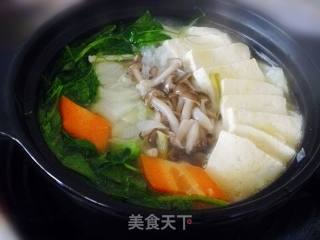 【冬季养生菜】简单清补菜---砂锅素什锦的做法步骤：10