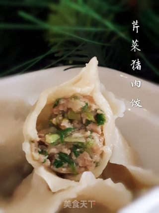 芹菜猪肉饺的做法