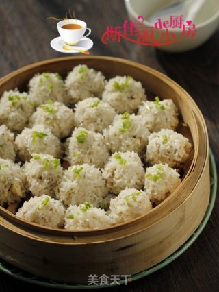 珍珠豆腐丸子的做法