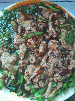 家常水煮肉片的做法
