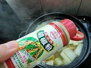 白萝卜煲牛肉的做法步骤：12