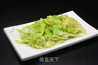 蒜蓉炒包菜的做法