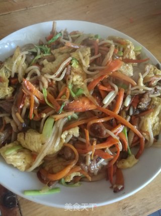 家常炒面的做法
