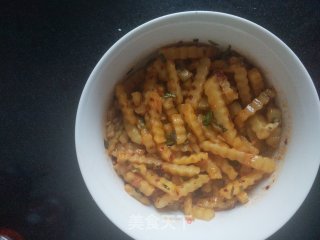 炸土豆条的做法