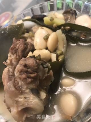 海带炖大骨头的做法