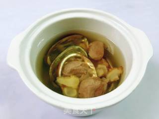 鲍鱼壳洋参汤的做法