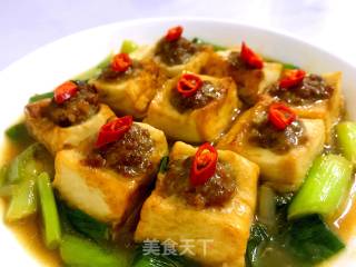 鱼香酿豆腐的做法