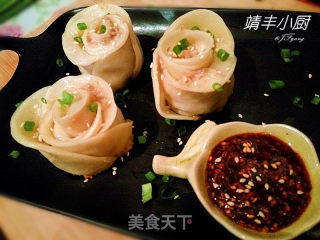 玫瑰生煎的做法