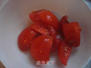 番茄葫芦面疙瘩的做法步骤：2