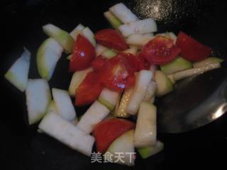 番茄葫芦面疙瘩的做法步骤：5