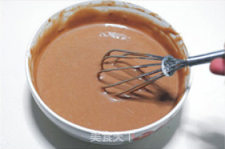 【可可华夫饼】——无需烤箱也能自制的小点心的做法步骤：6