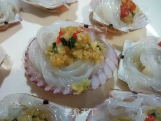 蒜蓉粉丝蒸扇贝的做法