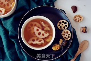 莲藕炖栗子的做法