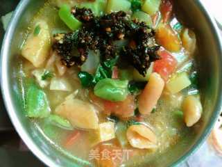 五香烩麻食的做法
