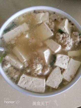 老豆腐炖肉丸的做法