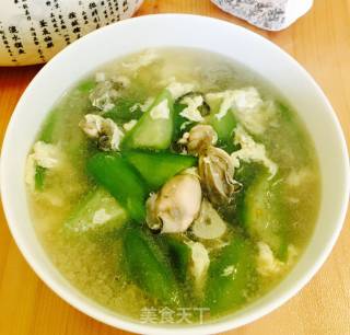 牡蛎丝瓜汤的做法