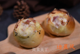 芝士培根面包的做法